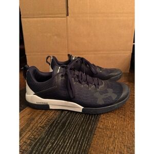 Under Armour‎ Charged Assert Running Shoes Mens Size 11.5 Navy Blue Athletic